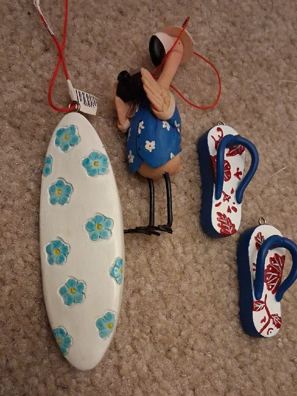 Beach Christmas Ornaments